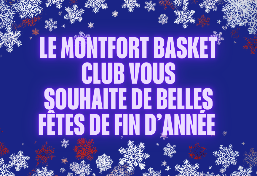 Bonnes fêtes de fin d'anné !