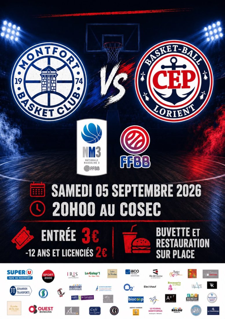 Match Nationale 3 contre CEP Lorient